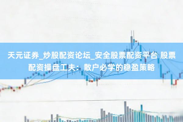 天元证券_炒股配资论坛_安全股票配资平台 股票配资操盘工夫：散户必学的稳盈策略