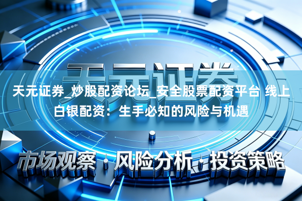 天元证券_炒股配资论坛_安全股票配资平台 线上白银配资：生手必知的风险与机遇